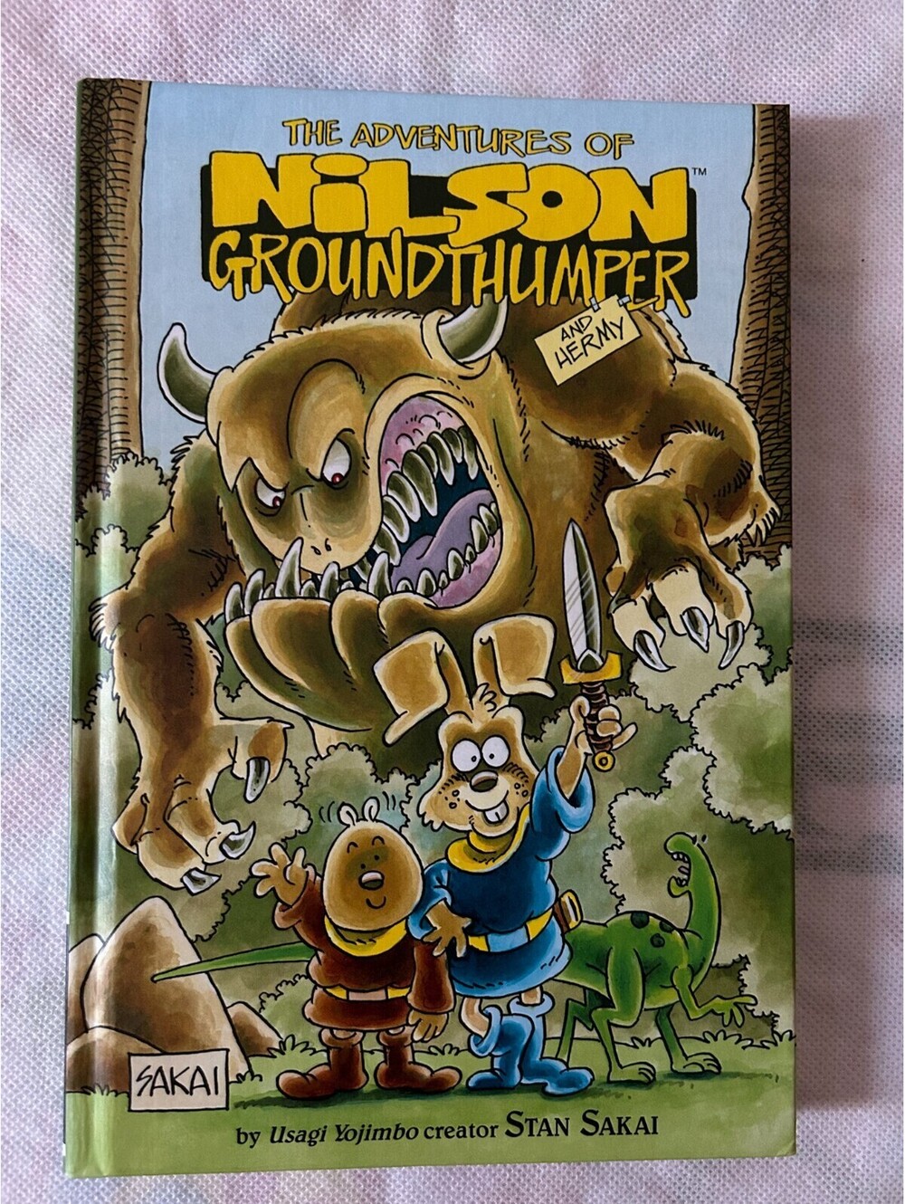 The Adventures Of Nilson Groundthumper And Hermy by Stan Sakai (Hardcover, 2014)